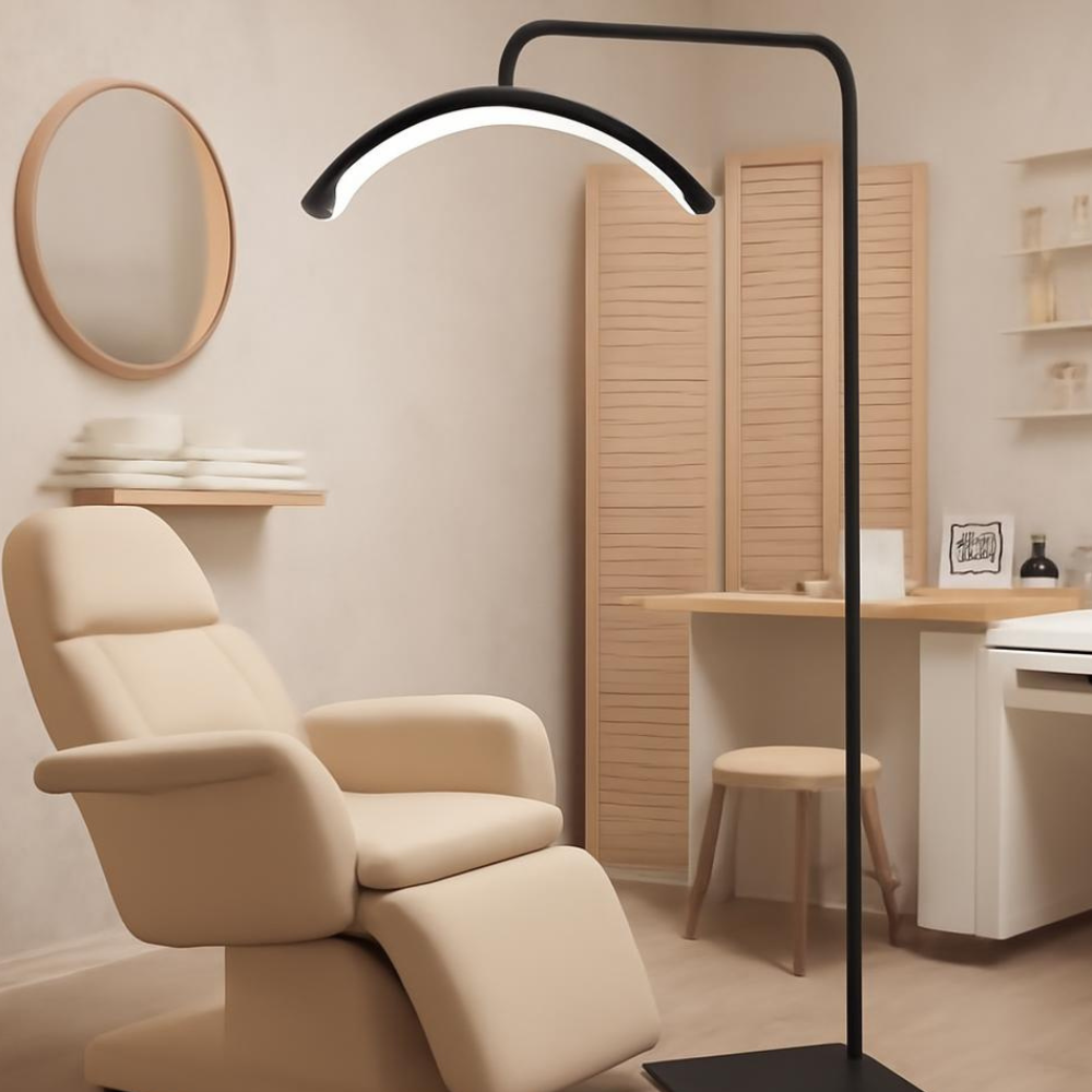 LED Half Moon Light Stand