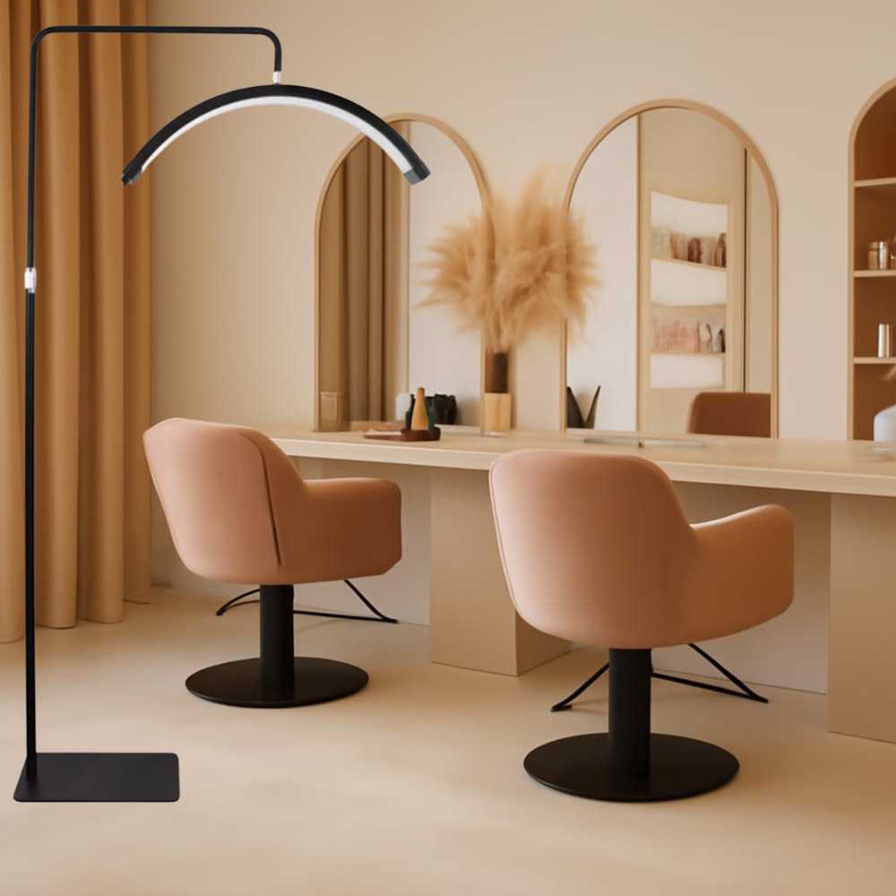 LED Half Moon Light Stand