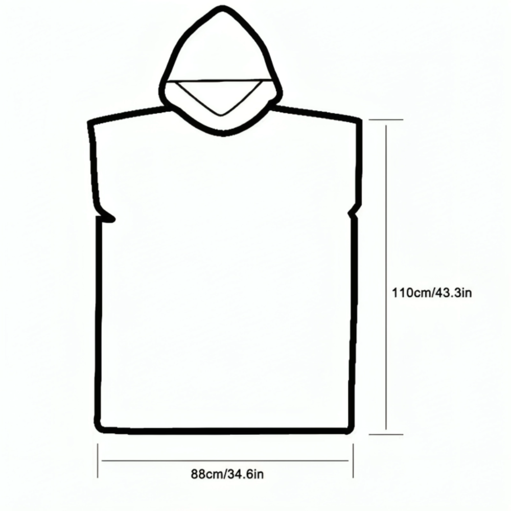 Adult Towel Poncho